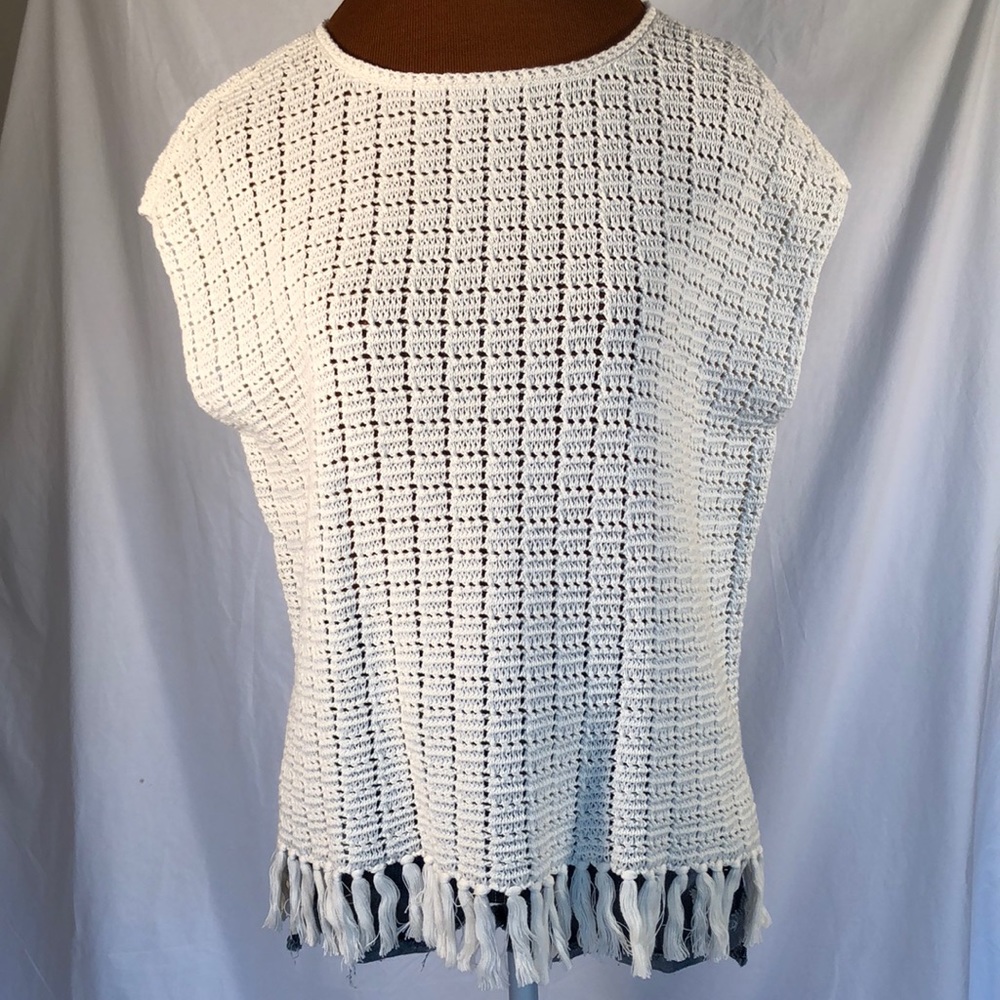 Loft Crocheted Top